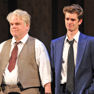 Philip Seymour Hoffman, Andrew Garfield Philip Seymour Hoffman, Andrew Garfield